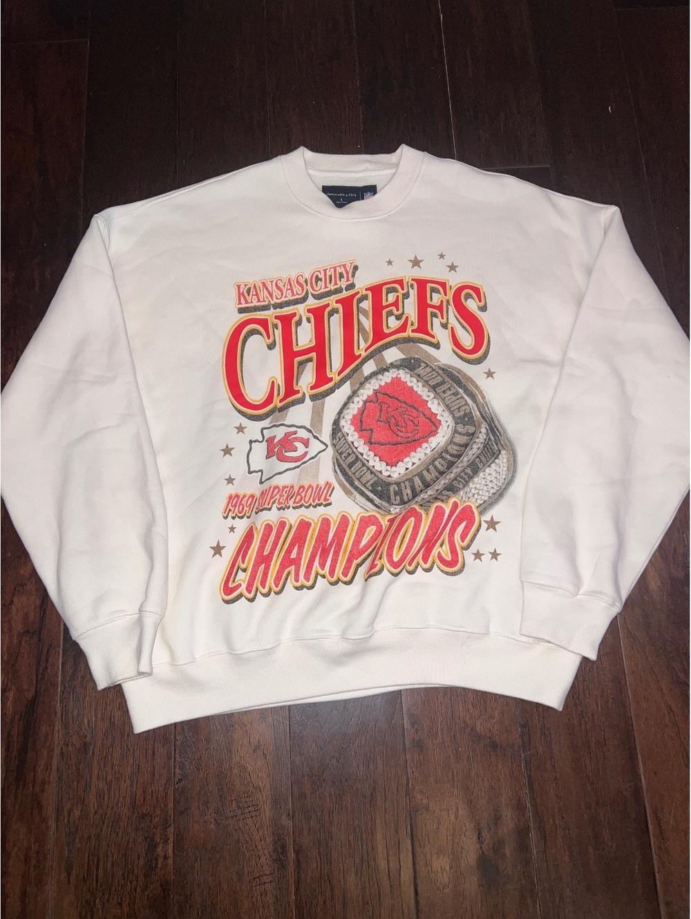 Kansas City Chiefs Abercrombie Crewneck Sweatshirt